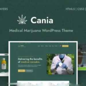 Cania - Marijuana Medical WordPress Theme