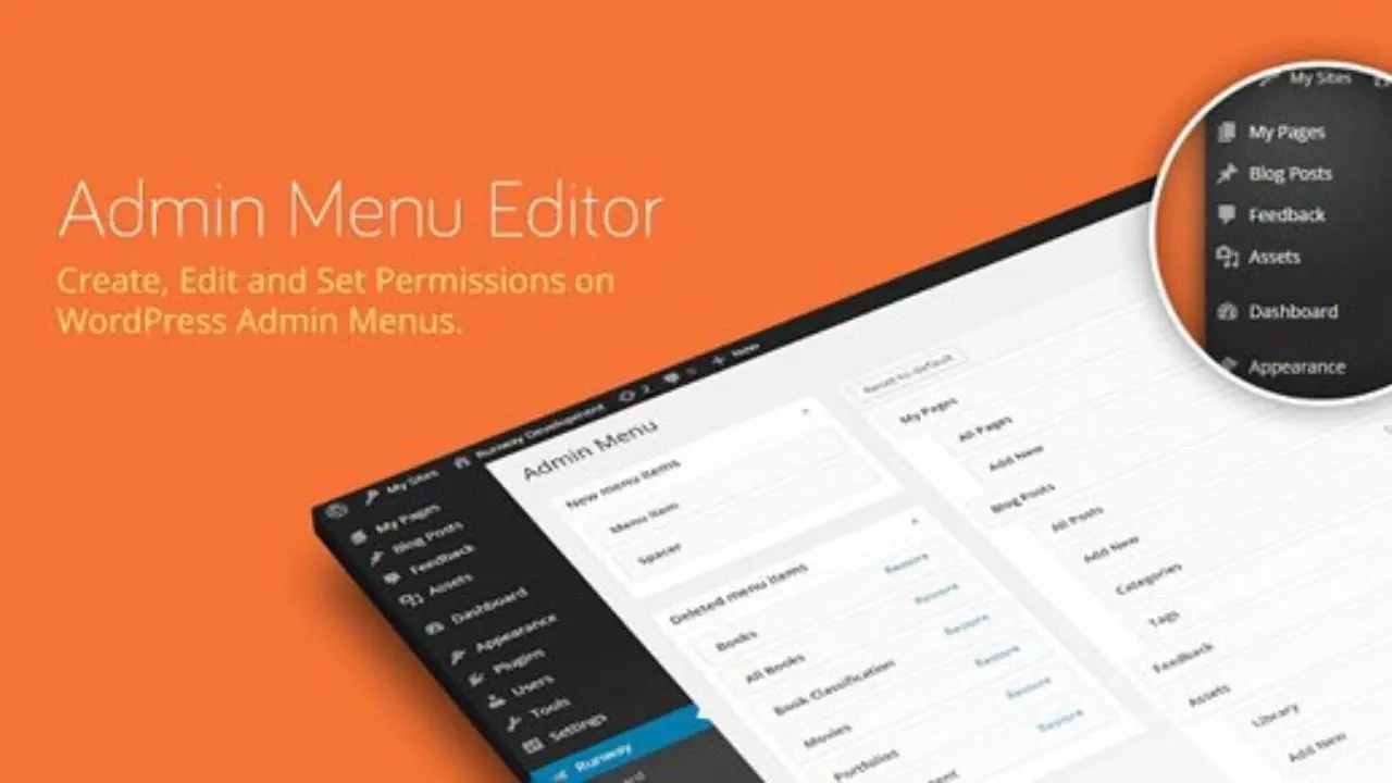Admin Menu Editor Pro + Addons – WordPress Plugin Download v2.18.1