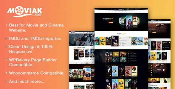 AmyMovie – Movie and Cinema WordPress Theme