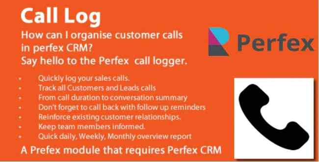 Call Log module for Perfex CRM